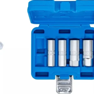 Nástrčné hlavice 1/2" 14 ÷ 21 mm BGS106641 na zapalovací svíčky Sada 5 dílů (BGS106641) Originální