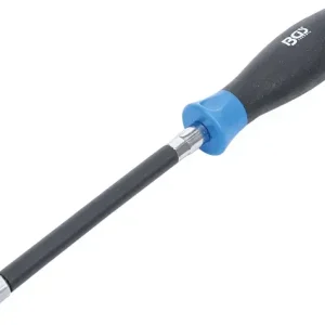 Vysoce Kvalitní Flexibilní šroubovák s nástrčnou hlavicí E-profil E6 x 150 mm (Torx), BGS1070022, ohebný (BGS1070022)