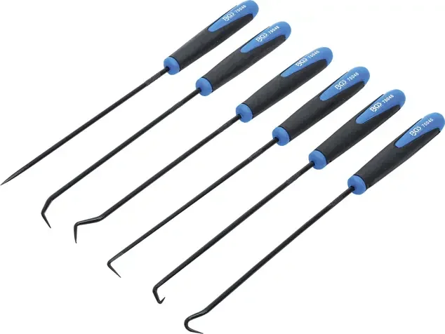 Aktuální Sada háků velmi dlouhé 245 mm (6 dílná) BGS 70046 (BGS1070046)