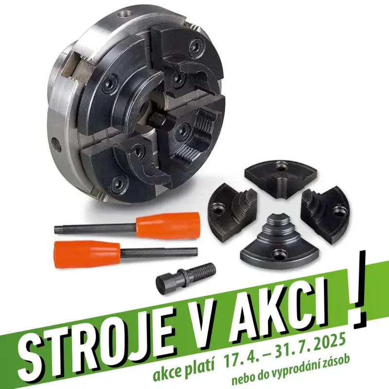 4-čelisťové sklíčidlo ø 100 mm, sada 2* Přímo Od Výrobce