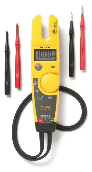 Zkoušečka napětí a proudu s LCD - Fluke T5-1000 (FLU659570) Aktuální
