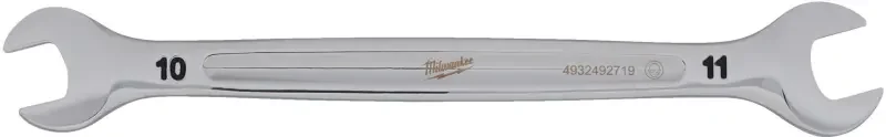 Akce Oboustranný otevřený vidlicový klíč Milwaukee 10 mm x 11 mm, 4932492719