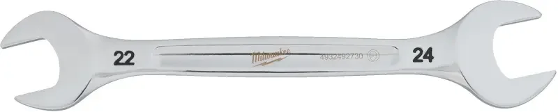 Aktuální Oboustranný otevřený vidlicový klíč Milwaukee 22 mm x 24 mm, 4932492730