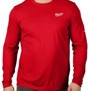 Akce Triko funkční Milwaukee WORKSKIN™ s dlouhým rukávem červené (S) 4932493083 (MI4932493083)