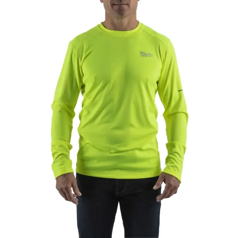 Výprodej Triko funkční Milwaukee WORKSKIN™ s dlouhým rukávem žluté (XL) 4932493091 (MI4932493091)