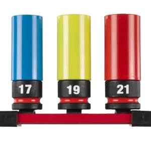 Aktuální Průmyslové nástrčné hlavice Shockwave 1/2" 17 ÷ 21 mm Milwaukee 4932493370 (Sada 3 ks) (MI4932493370)
