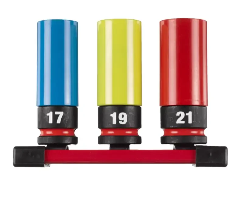 Aktuální Průmyslové nástrčné hlavice Shockwave 1/2" 17 ÷ 21 mm Milwaukee 4932493370 (Sada 3 ks) (MI4932493370)