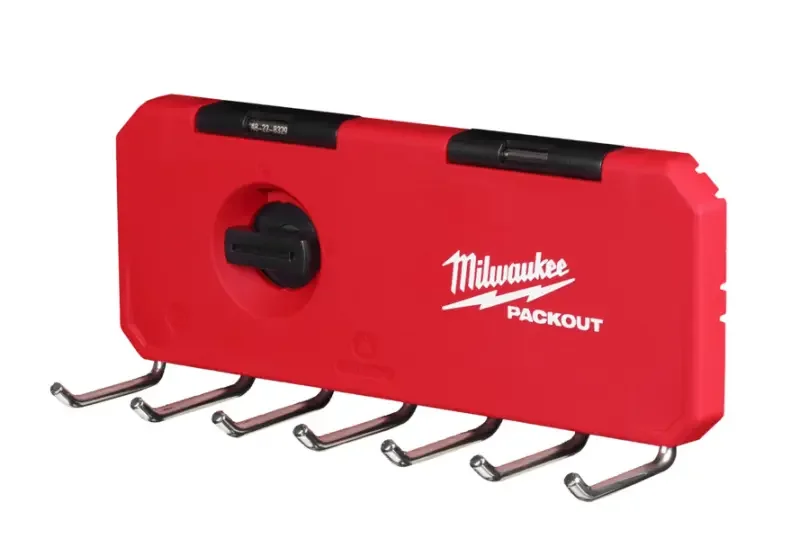 Aktuální Držák se 7 háčkyMilwaukee PACKOUT™ (MI4932493384)