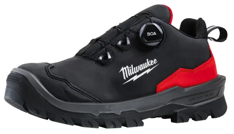 Akční Nabídka Bezpečnostní obuv, svršek z mikrovlákna, polobotky, systém BOA® Milwaukee Armourtred™ B1L110111W ESD HRO SC FO LG SR černá barva (vel.42), 4932493786