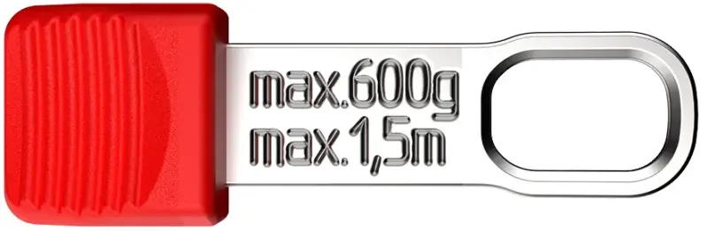 Závěsná očka Knipex 00 62 10 TR TetheredTool Clips červené (10 ks) (K 00 62 10 TR) Speciální Cena