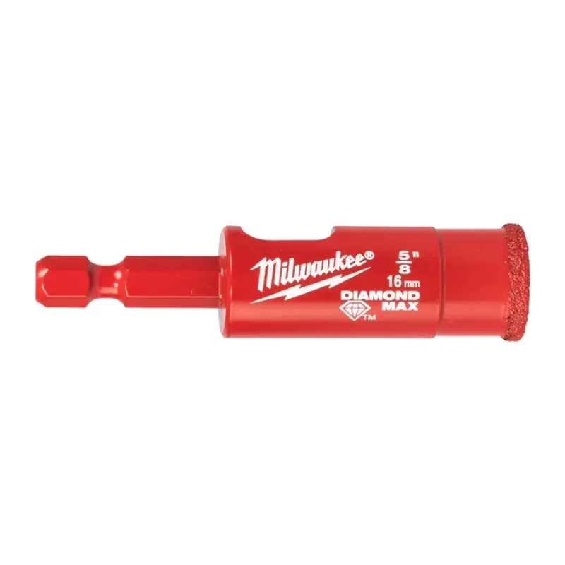 Akce Diamantový vrták 1/4" Milwaukee DIAMOND PLUS pro mokré / suché vrtání (pr. 16 mm) 4932498347 (MI4932498347)