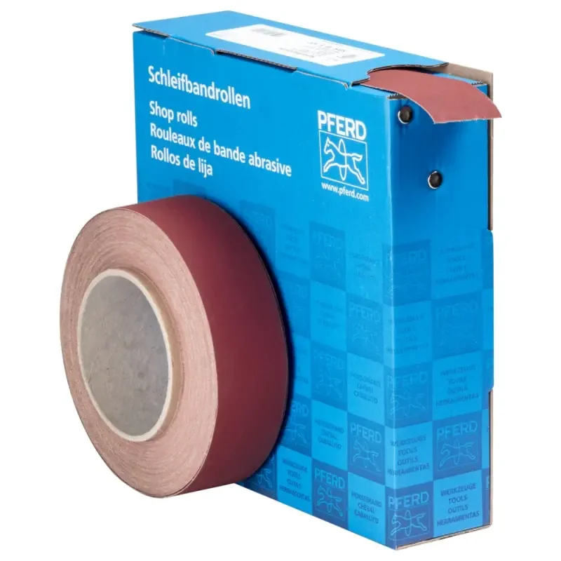Zlevněný Brusné plátno v roli Pferd SBR 38 A400 - oxid hlinitý, 25 m (PF4007220602126)