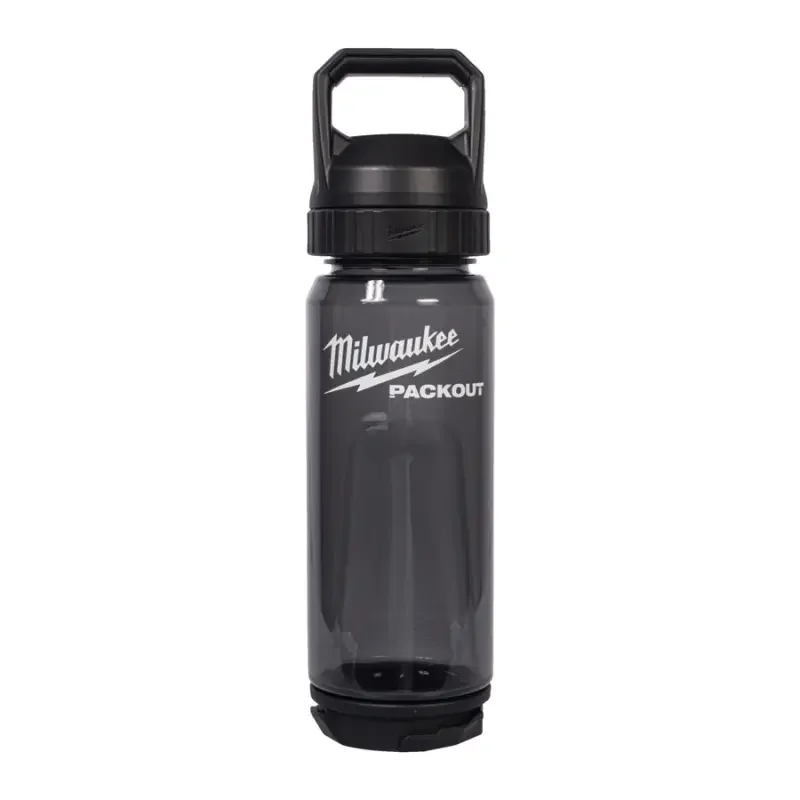 Značkový Láhev Milwaukee PACKOUT™ s víčkem černá 740 ml, 4932498639 (MI4932498639)