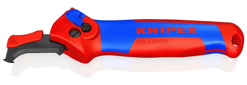 Výprodej Stahovací nůž Knipex 16 50 145 SB s vodicí botkou (K 16 50 145 SB)