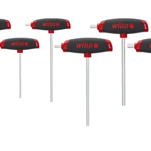 Zástrčné klíče Wiha - šestihranné 2,5 ÷ 8 mm s rukojetí T ComfortGrip (Sada 6 dílů) (WIHA45620) Autentický