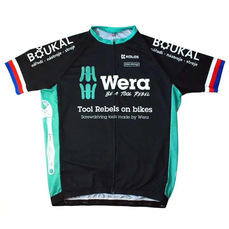 Akce Kalas ELITE 51 Spinn Cyklistický dres - logo BOUKAL. Krátký rukáv. Vel. 3 (WKALASELETEMVEL3)