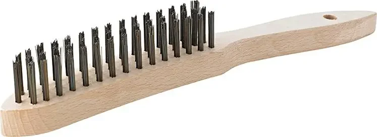 Akční Cena Drátěný kartáč, ocel hladký, 4-řadový mm FORMAT