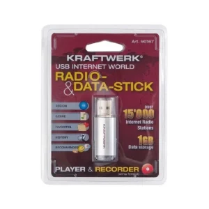 *KRAFTWERK internetové rádio USB + flash 1GB Must-Have
