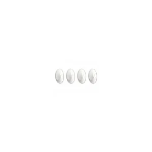 Výprodej Samolepící háček bílý 24x35mm plast (bli.4ks), ESO
