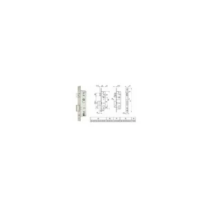 Zámek EURO-S Fab 90/30 střelka hl.45 bez PP (014607) (804508) Horká Nabídka