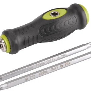 Aktuální EXTOL CRAFT šroubovák s T-rukojetí a oboustrannými 1/4" hroty 5220