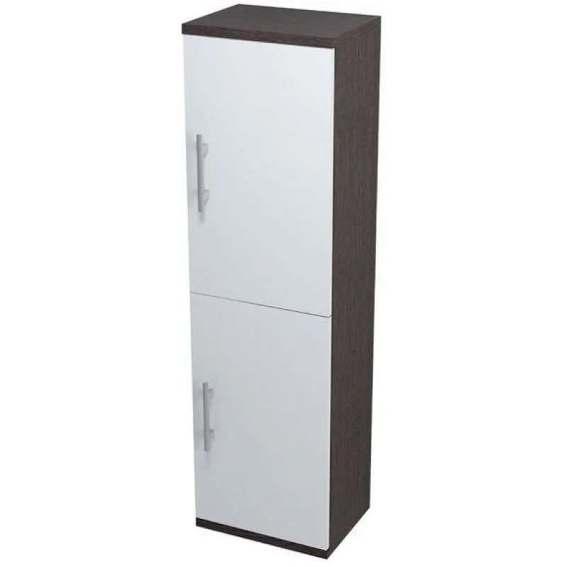 Značkový SAPHO BEATA 52125P skříňka vysoká 40x140x30cm, pravá, wenge/bílá, 2 dvířka