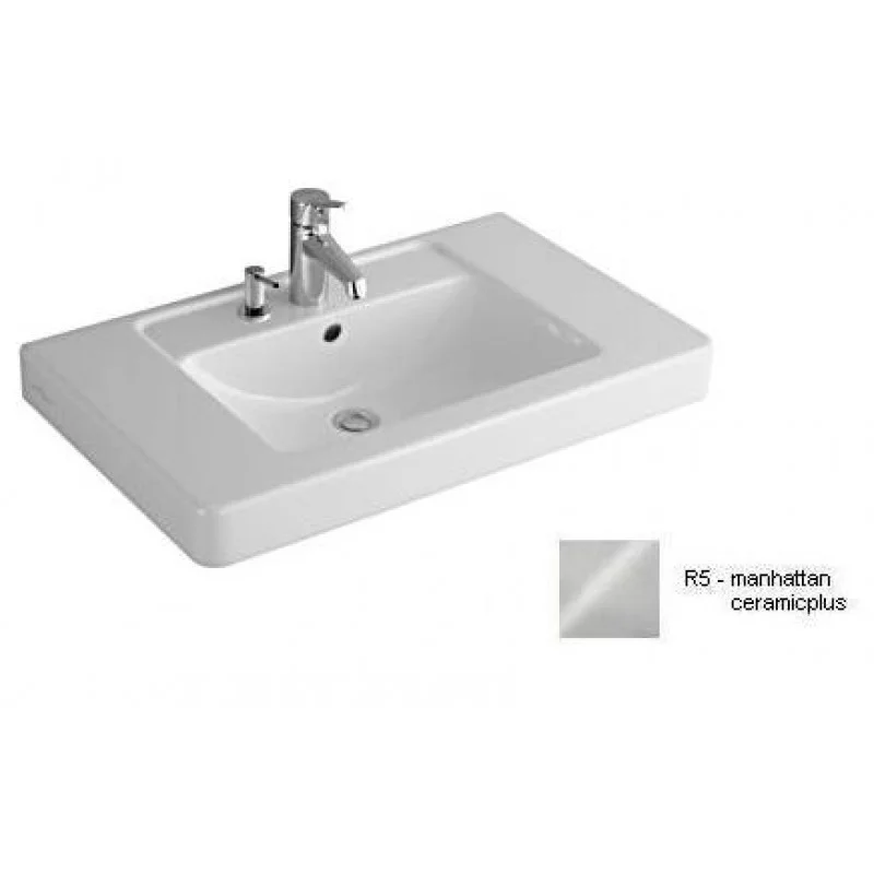 Akční Nabídka Villeroy & Boch Subway Umyvadlo na skříňku 1000x485 mm, pro 1otvorovou armaturu, manhattan ceramicplus