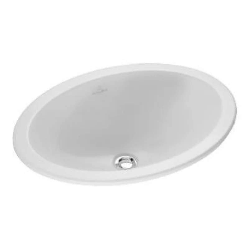 Zlevněný Villeroy & Boch Loop&Friends Zápustné umyvadlo 570x405 mm, bez přepadu, bílá alpin