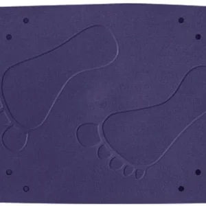 Výprodej SAPHO RIDDER 67063 PLATFUS podložka 38x72cm s protiskluzem, kaučuk, modrá