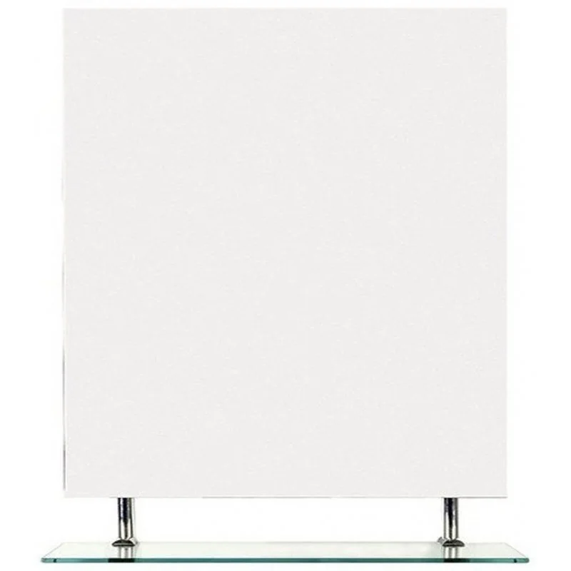 WEGA zrcadlo 800 x 800 mm, s policí 60092-8 Novinka