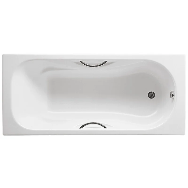 Akční Nabídka Roca Malibu litinová smaltovaná vana 160 x 70 cm, 162l, bílá antislip 7233460000