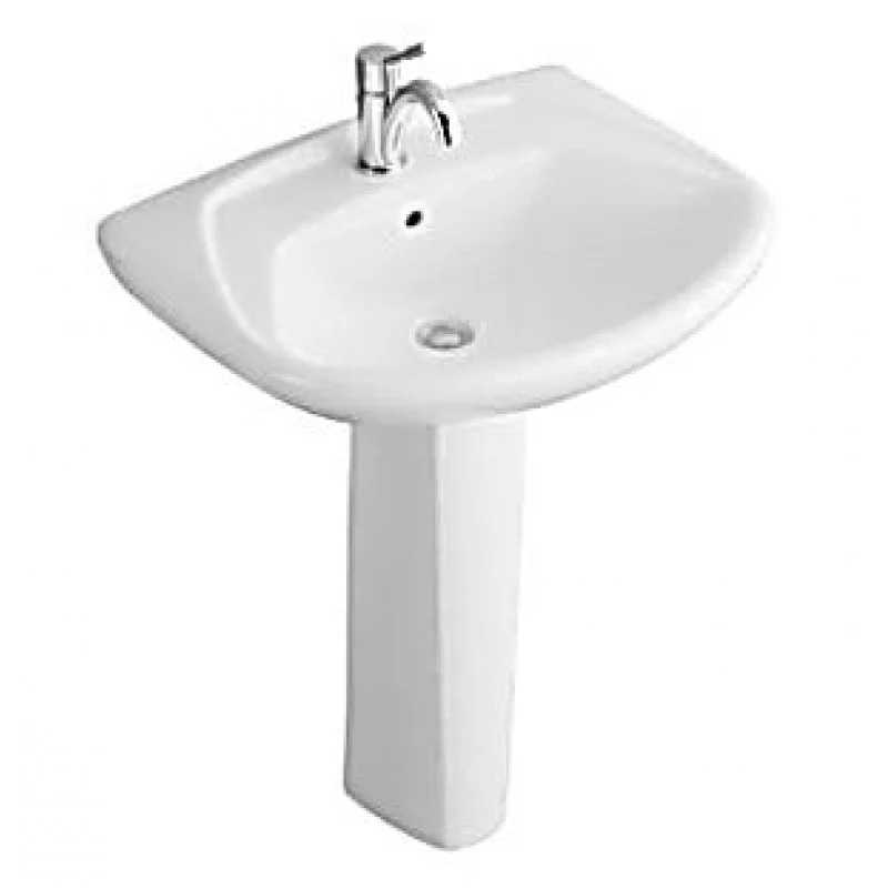 Vysoce Kvalitní Villeroy & Boch Omnia classic Umyvadlo 500x445 mm,pro 3otvorovou armaturu, bílá alpin