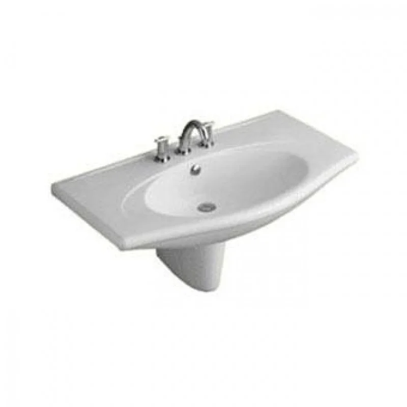 Akční Nabídka Villeroy & Boch Velvet Umyvadlo na skříňku 1000x545 mm,bez otvoru pro dávkovač mýdla, bílá alpin