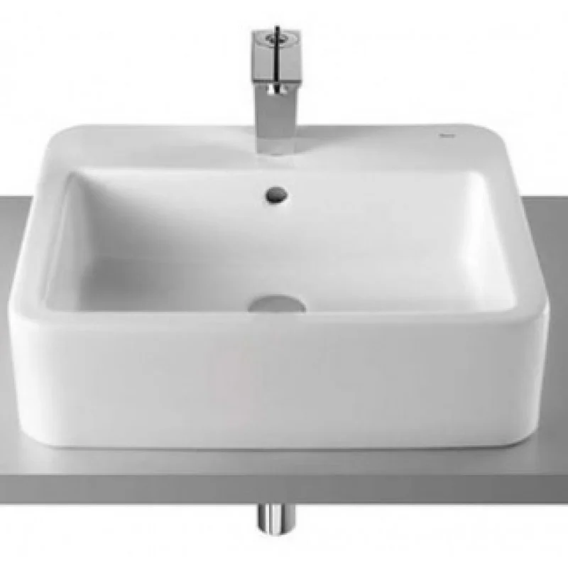 Výprodej Roca Element umyvadlová mísa 55 x 46 cm, s přepadem, maxiClean 732757600M