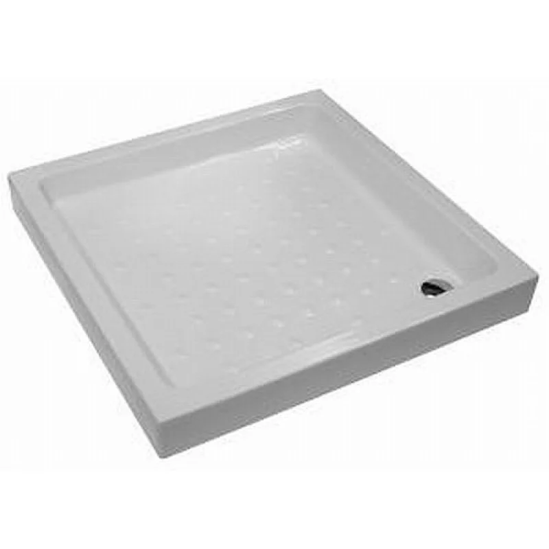 Akce Jika RAVENNA keramická vanička 90x90 čtverec bílá 8.5209.1.000.000.1