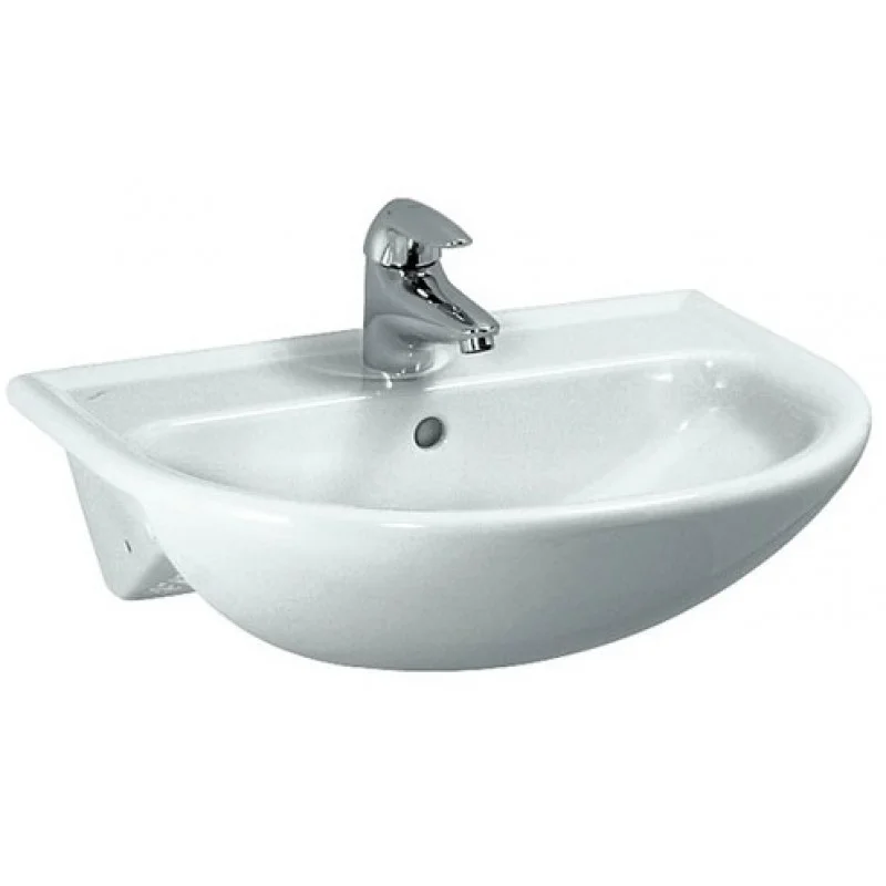 Akce Laufen PRO B Umyvadlo polozápustné 56x44 cm, s otvorem, bílé, 8.1295.1.000.104.1