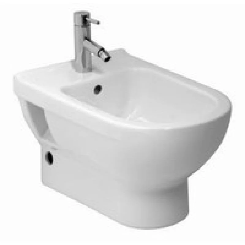 Značkový Jika CUBITO Bidet závěsný s postranními otvory JikaPerla 8.3142.2.100.304.1