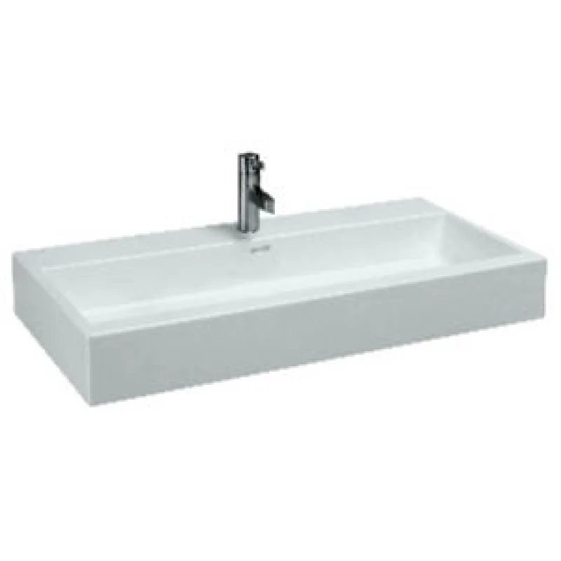 Akční Cena LIVING CITY 1843.8.000.107.1 Umyvadlo do nábytku 100x46 cm, s 2 otvory pro 2 baterie
