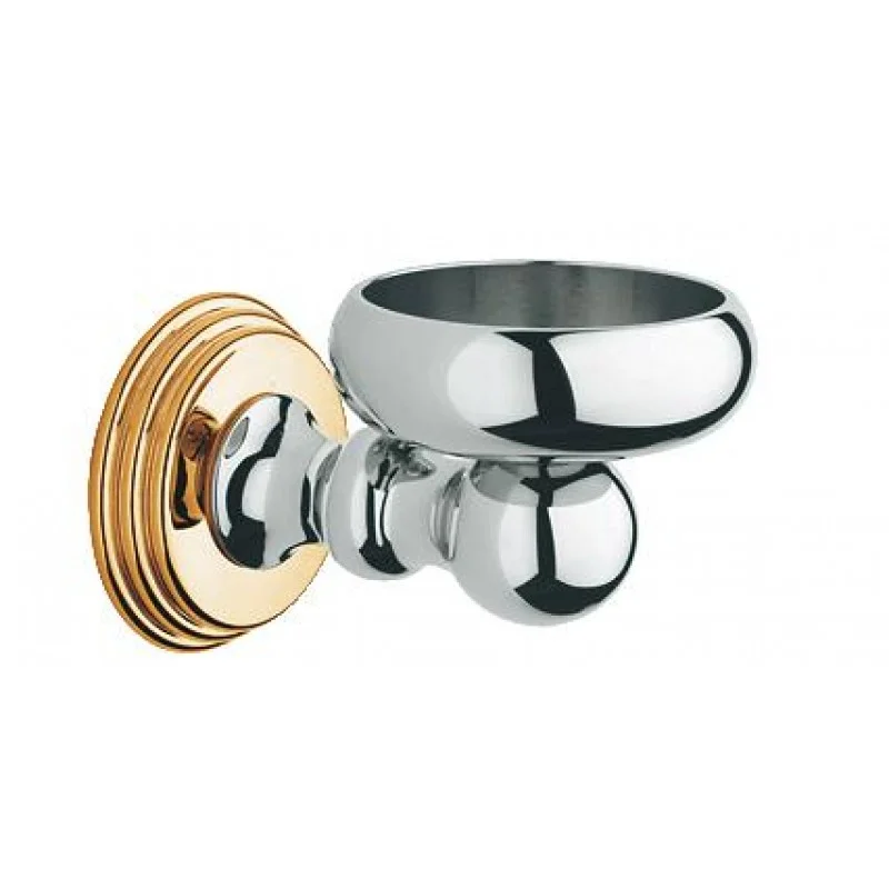 Zlevněný GROHE Sinfonia držák mýdelníku, chrom/zlato 40045IG0
