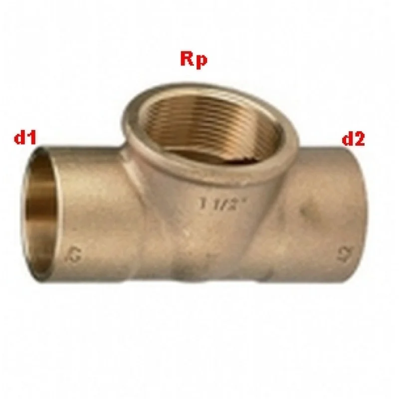 Akční Cena VIEGA Bronz T-kus 94130G 22x3/4"x22 109141V