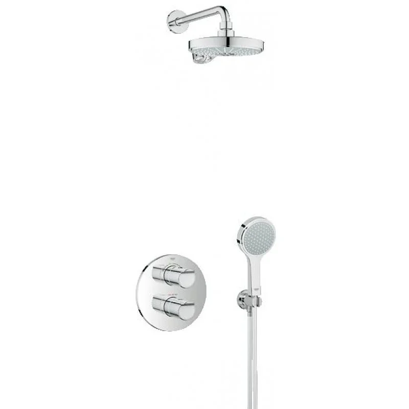 Akční Cena GROHE Grohtherm 2000 NEW podomítková sprchový systém, chrom 34283001