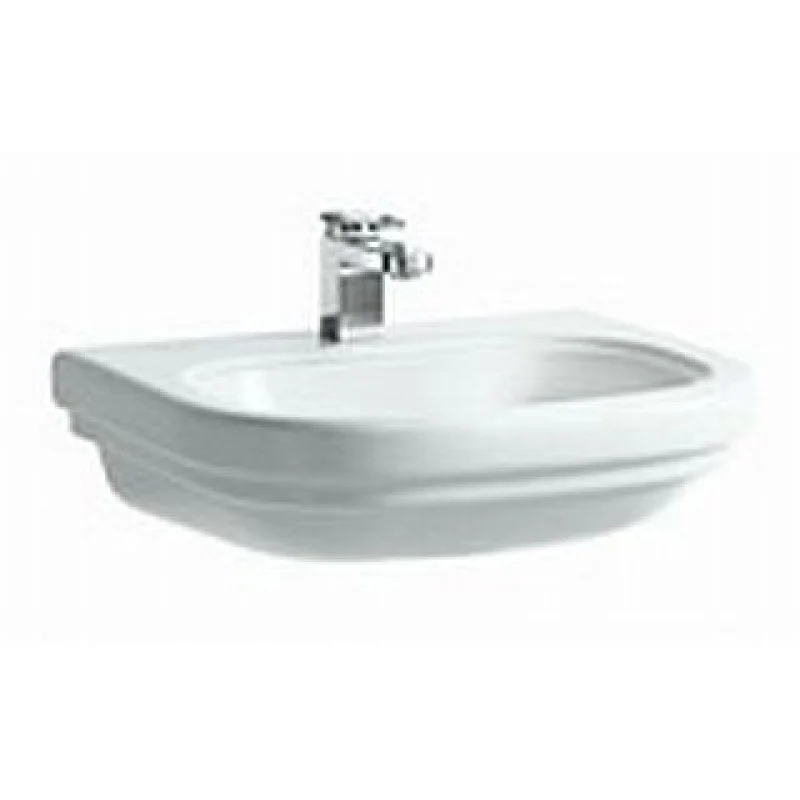 Zlevněný LAUFEN LB3 classic 1068.5.049.104.1 Umyvadlo 65x52 cm, s 1 otvorem pro baterii, pergamon