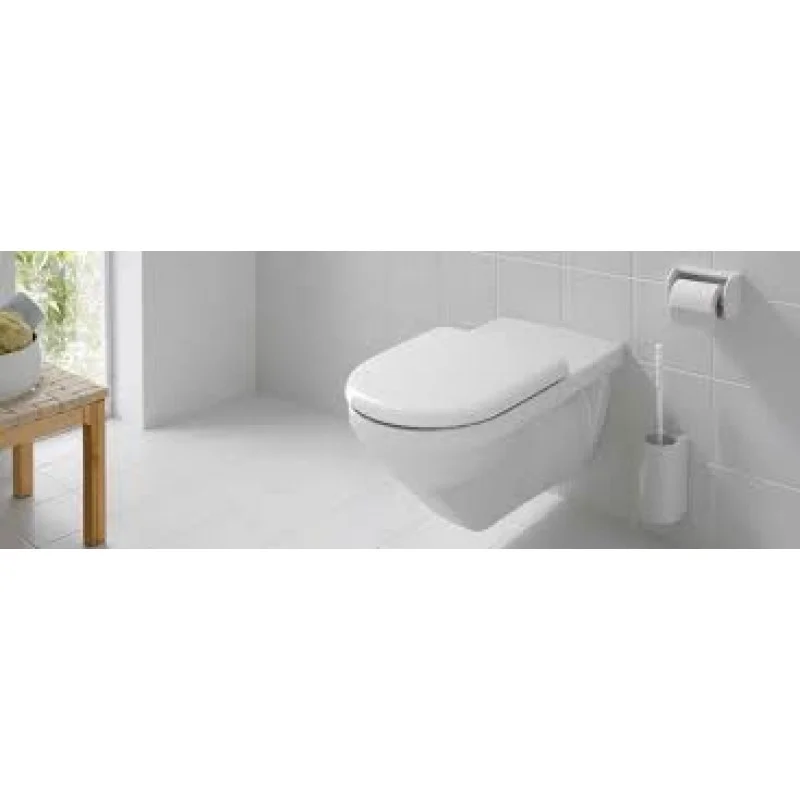 Zlevněný LAUFEN MODERNA Plus Sedátko s poklopem, kovové úchyty, pergamon, Softclose, 8.9354.4.049.000.1