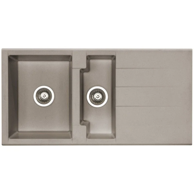 Vysoce Kvalitní ALVEUS Cubo 70 dřez Algranit, 980 x 500 mm, beige 1067424