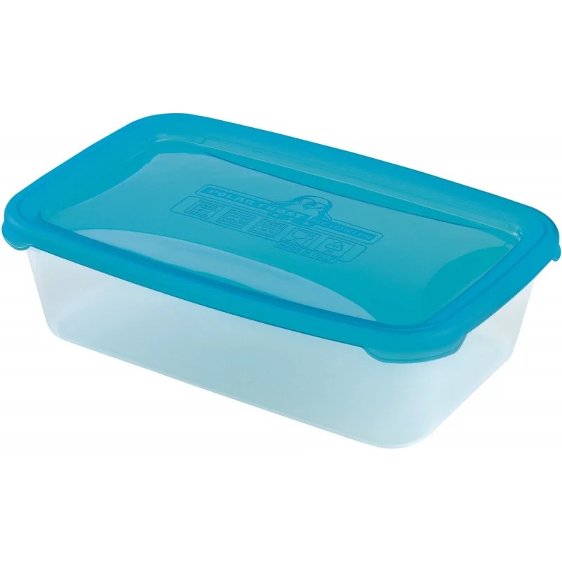 Akční Cena HEIDRUN Dóza na potraviny POLAR FROST 29,5x19,5x9,1cm-4L,transparent.+mix barev 1754