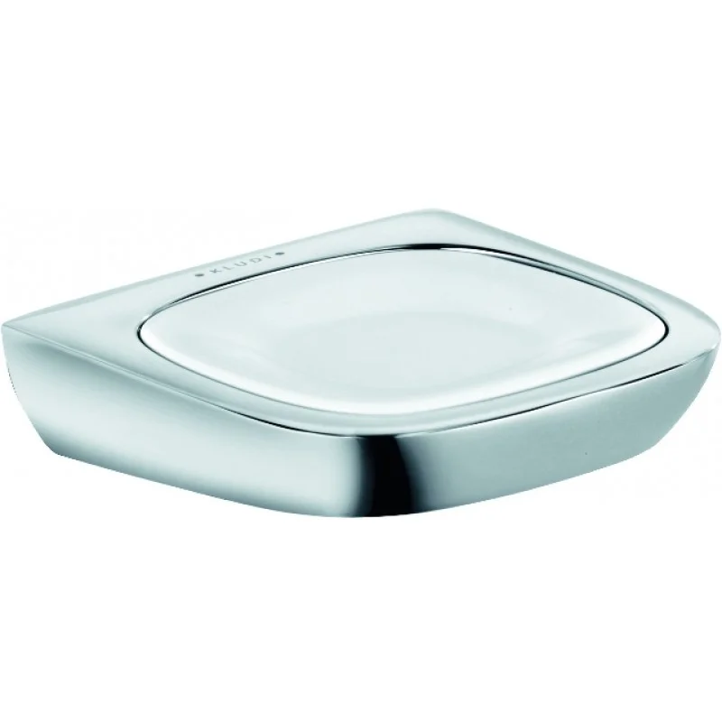 Značkový KLUDI Amba mýdlenka, chrom / porcelán 5398505