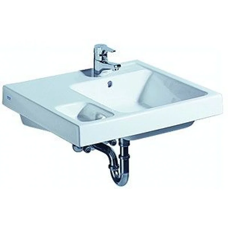 Akční Cena KERAMAG umyvadlo pro školy SCHULE s otvorem 60 x 55 cm bílá 162700000