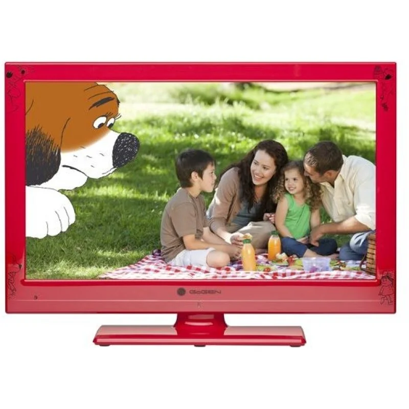 Značkový GoGEN Televize MAXI TELKA 24 R, LED, červená