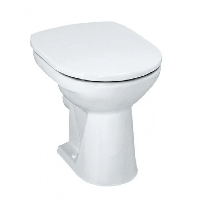 Značkový Laufen PRO Stojící klozet, hl.splachování, vodorovný odpad, 45cm, LCC, 8.2595.5.400.000.1