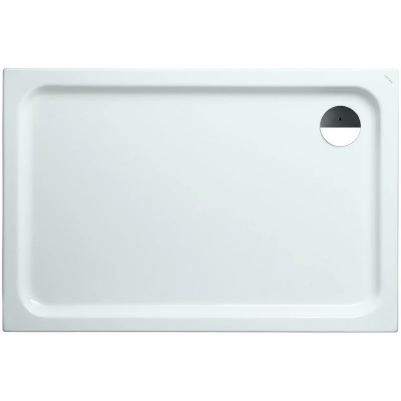 Aktuální LAUFEN PLATINA Ocelová vanička obdélníková 120x80cm, bílá + AntiSlip, 2.1500.5.600.040.1